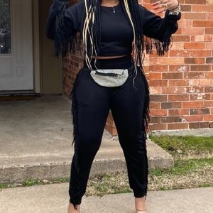 Very Gently (1x) Worn Fringe 2pc Set